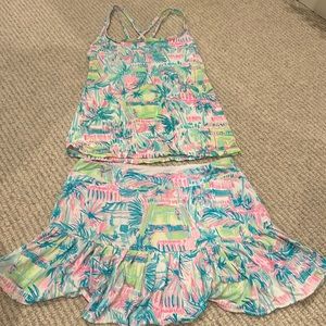 Lilly Pulitzer tennis set